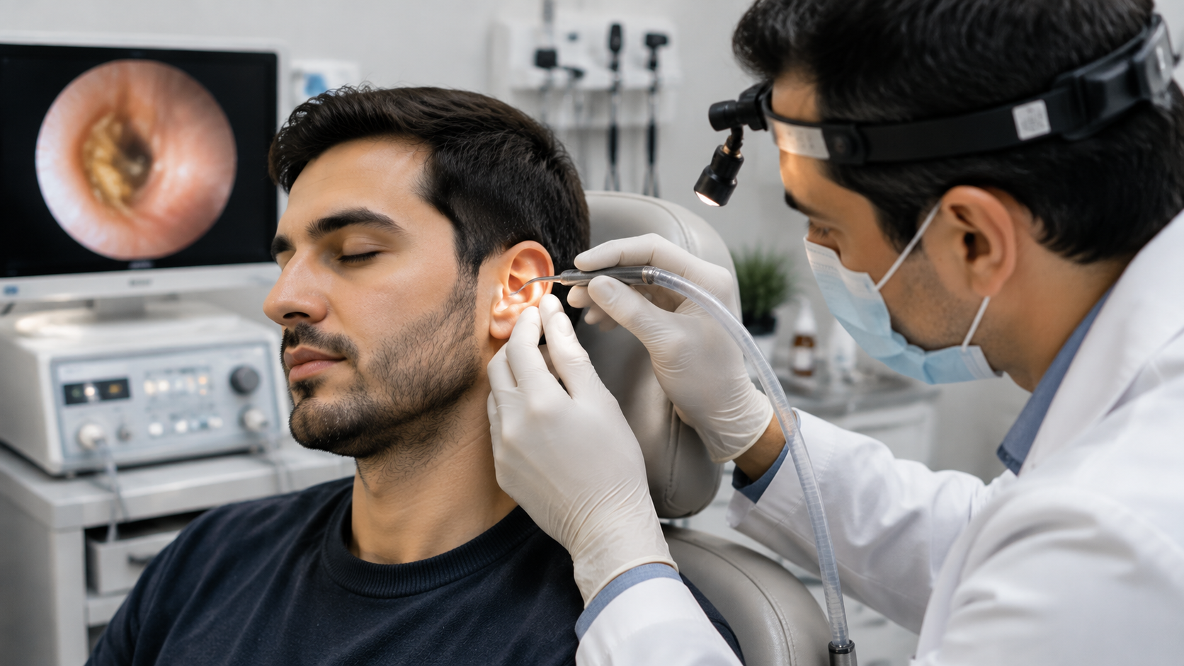 جرم گیری گوش؛ راهنمای جامع شستشو، ساکشن و قطره های نرم کننده (۱۴۰۵)