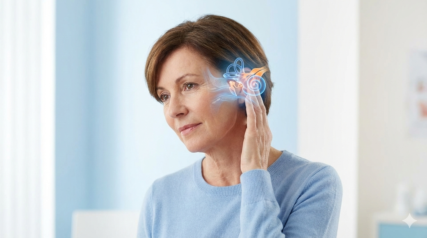 کم شنوایی وتعادل