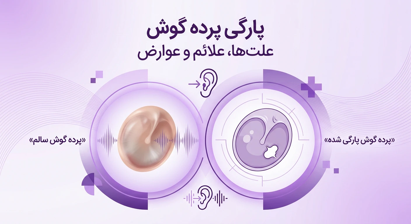 پارگی پرده گوش